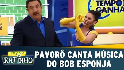 Pavorô canta música do Bob Esponja