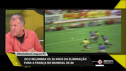 Zico relembra Copa do Mundo de 1986: "Eu não deveria ter ido para aquele Mundial"