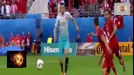 أهداف مباراة تركيا والتشيك 0-2 يورو 2016