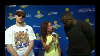 Interview Draymond Green Game 7 Nopee Goes wrong