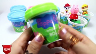 Play Doh Stop Motion Peppa pig english Character videos de Peppa Pig Family and Friends en español