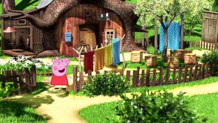 Peppa Pig English Cosmonaut in Space Buzz Lightyear Pig Save Peppa Pig from Alien