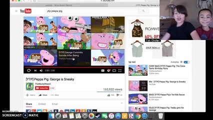 Serena And Isaac react to ytp peppa pig!