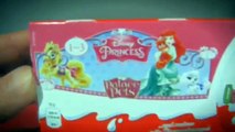 KInder Surprise Eggs DISNEY PIXAR PEPPA PIG MASHA & ORSO  - Ovetti KINDER sorpresa  - My Princess #2