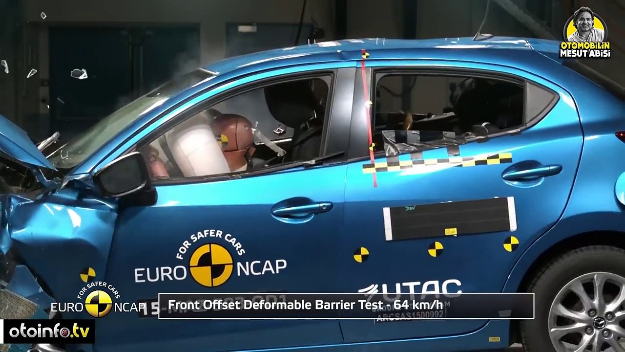 Crash Test Mazda 2 (2015)