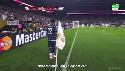 USA 0-4 Argentina HD All Goals and Highlights - Copa America Centenario - 21.06.2016 HD