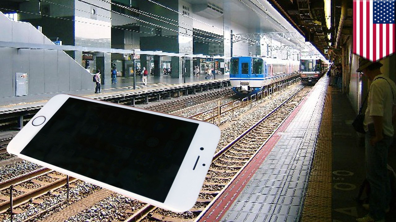 スマホを線路に落とし電車にひかれた少女　病院搬送中もスマホ離さず