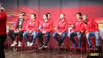 Neymar y Messi se 'pican' en la entrega de coches Audi