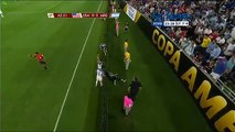 Chute d'Ezequiel Lavezzi - Argentine VS Etats-Unis (21-06-2016)