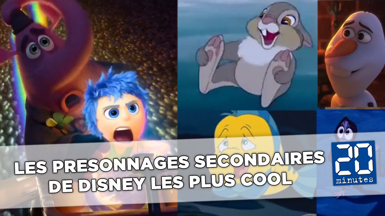 Les personnages secondaires de Disney les plus cool