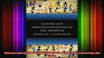 READ book  Slavery and African Ethnicities in the Americas Restoring the Links Full Free