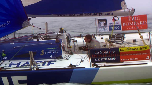 Solitaire Bompard Le Figaro - Charlie DALIN - Skipper Macif 2015