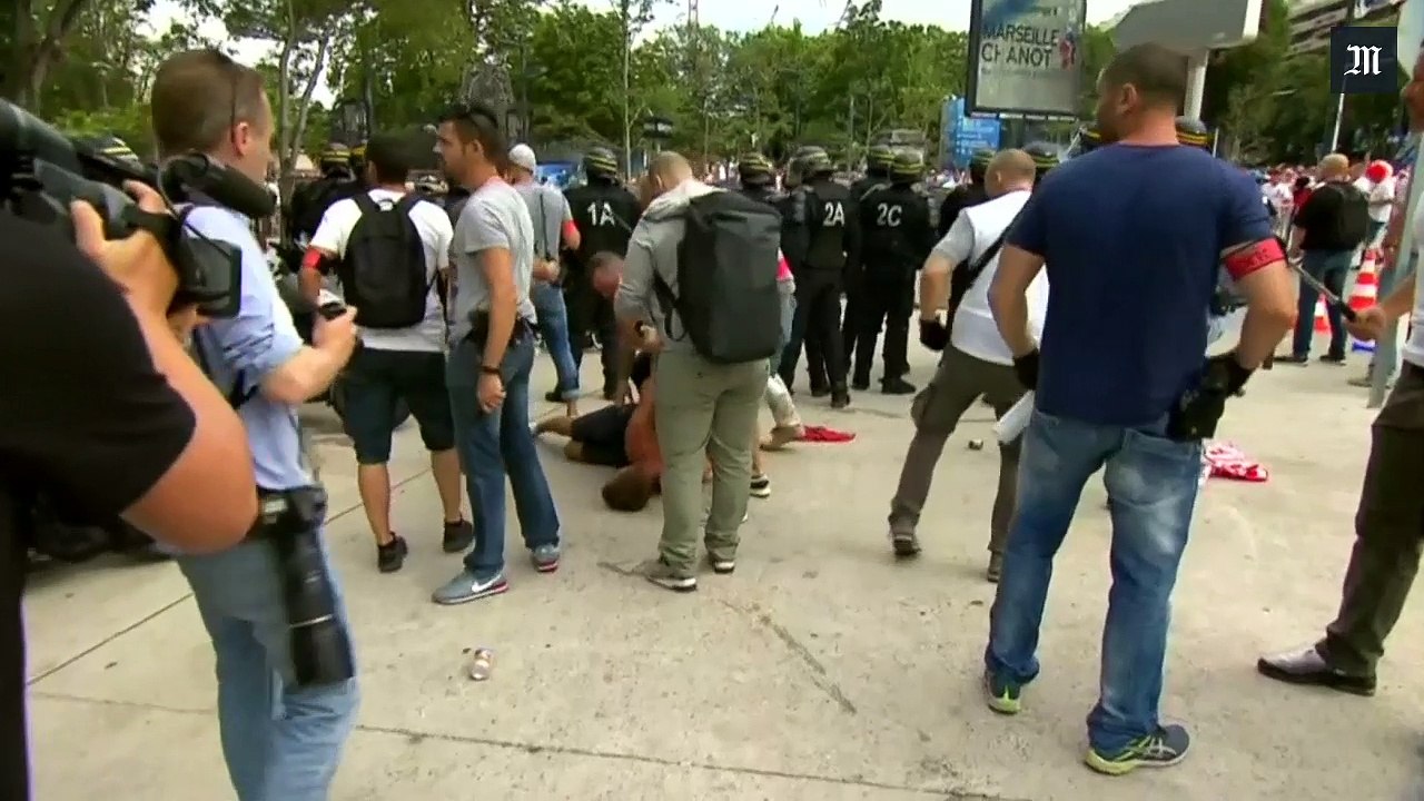 Quatre supporters polonais ont été arrêtés à Marseille