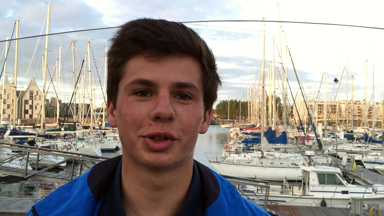 Thibault Cour au micro