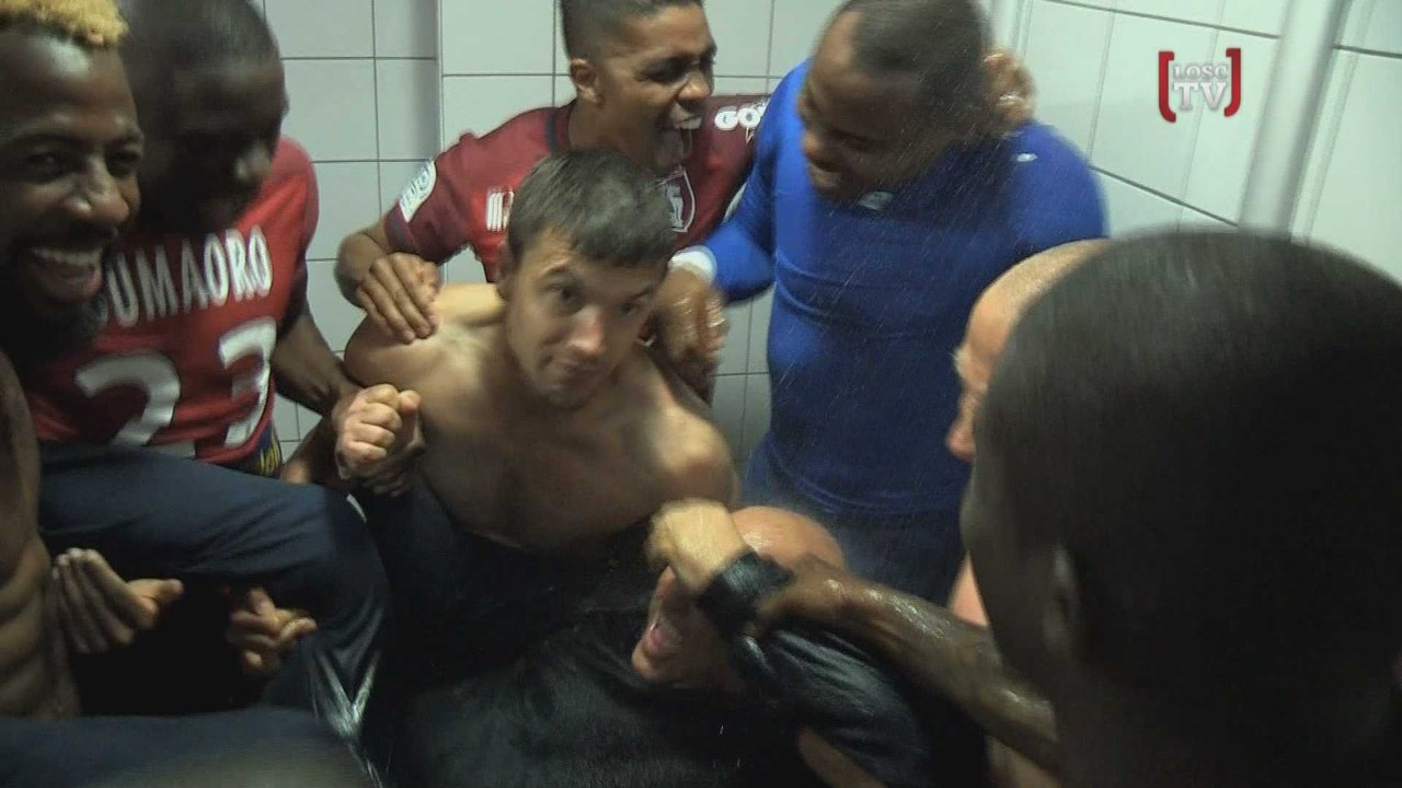 Quand Antonetti prenait la douche !