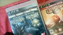 Bioshock 1 & 2  Also.. Bioshock Infinite The Complete Unboxing PS3