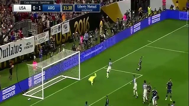 Plus Beau but de Lionel Messi - USA vs Argentine 0-4 Copa America 2016.