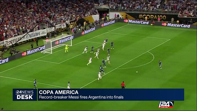 06/22: Copa America: Record-breaker Messi fires Argentina into finals