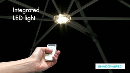 Shadowspec – SU7 Rotating Cantilever Umbrellas