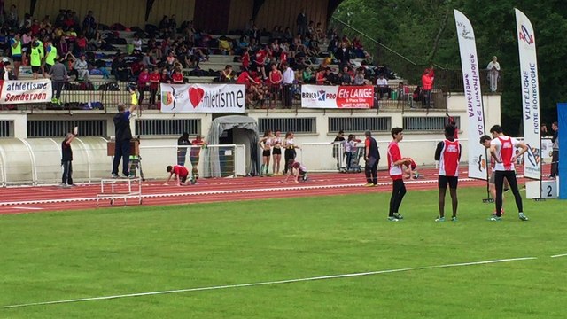 Relais BEG championnats de Bourgogne 2016 à St Florentin