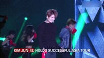 KIM JUN-SU HOLDS SUCCESSFUL ASIA TOUR