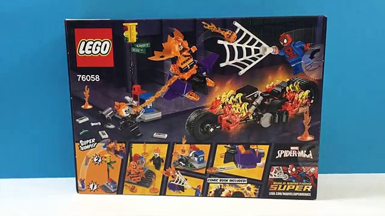 LEGO SPIDERMAN GHOST RIDER TEAM UP REVIEW!!!