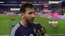 Entrevista a Lionel Messi - USA vs Argentina 0-4 Copa America 2016 Centenario HD