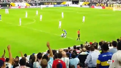 Messi es ovacionado por un aficionado durante USA vs Argentina 0-4 Copa America 2016