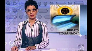 Duna TV híradó 2010.02.25 - szolárium mérés
