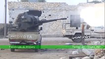 Бои Сирийской арабской армии с терроистами ДАИШ и Ан Нусра в Южном Алеппо