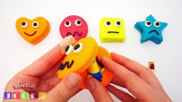 Surprise de Pâte à modeler play doh avec Minions Shopkins Lalaloopsy Schtroumpfs