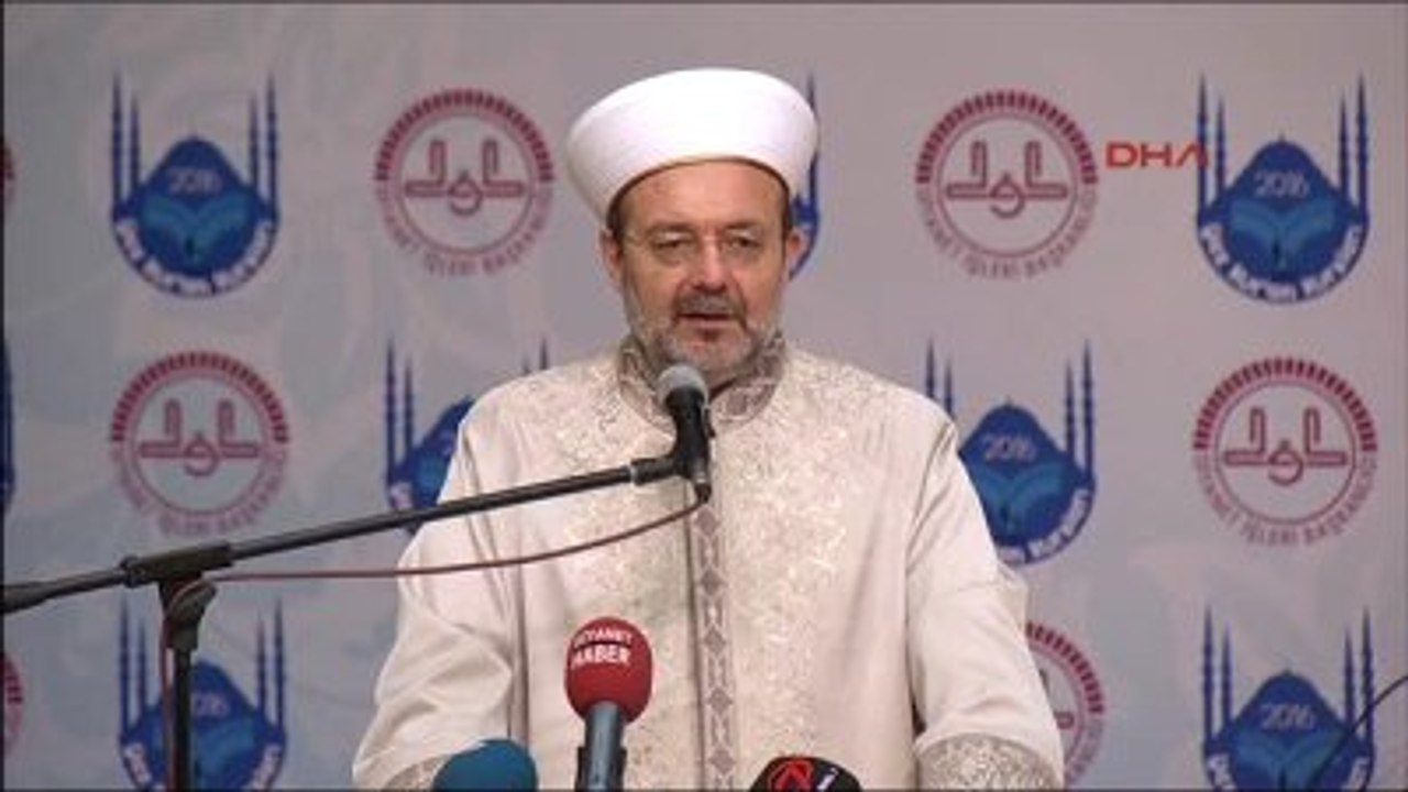 Diyanet İşleri Başkanı Görmez, '2016 Yılı Yaz Kur'an Kursları Açılış Programı'nda Konuştu 3