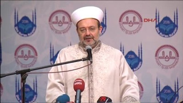 Diyanet İşleri Başkanı Görmez, '2016 Yılı Yaz Kur'an Kursları Açılış Programı'nda Konuştu 2