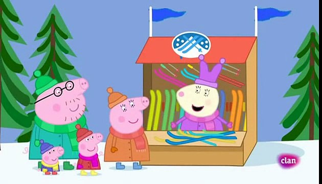 Peppa Pig en Español Capitulos Completos nuevos Peppa la cerdita La montaña nevada