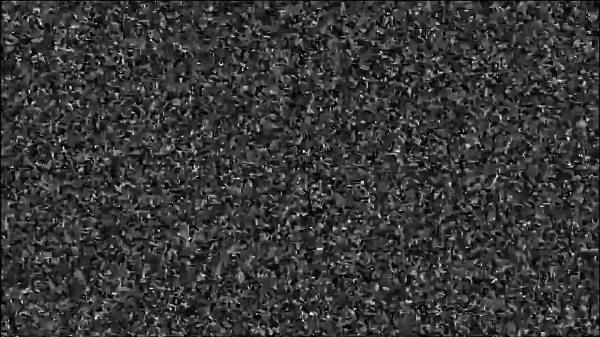⁣TV static noise (snow screen), white noise