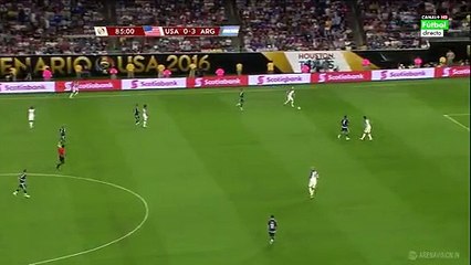 Gonzalo Higuaín Second Goal HD - USA 0-4 Argentina | Copa America Centenario | 21.06.2016 HD