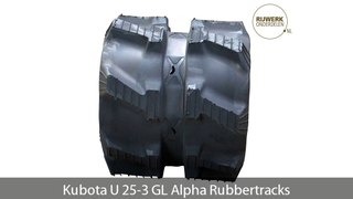 Kubota U 25-3 GL Alpha Rubbertracks