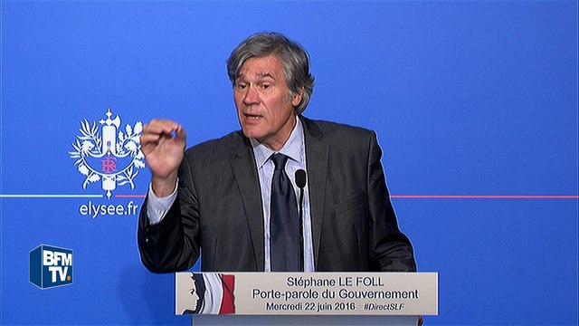 Quand Le Foll s'évertue à ne pas dire qui a décidé de l'interdiction de la manifestation