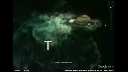 Quel est ce monstre au fond de l'océan sur Google Earth ?