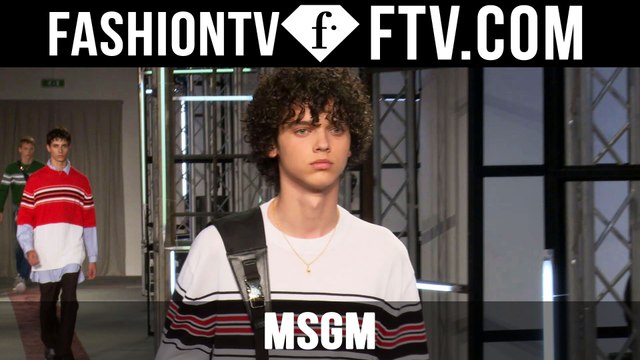Milan Men Fashion Week Spring/Summer 2017 - MSGM | FTV.com