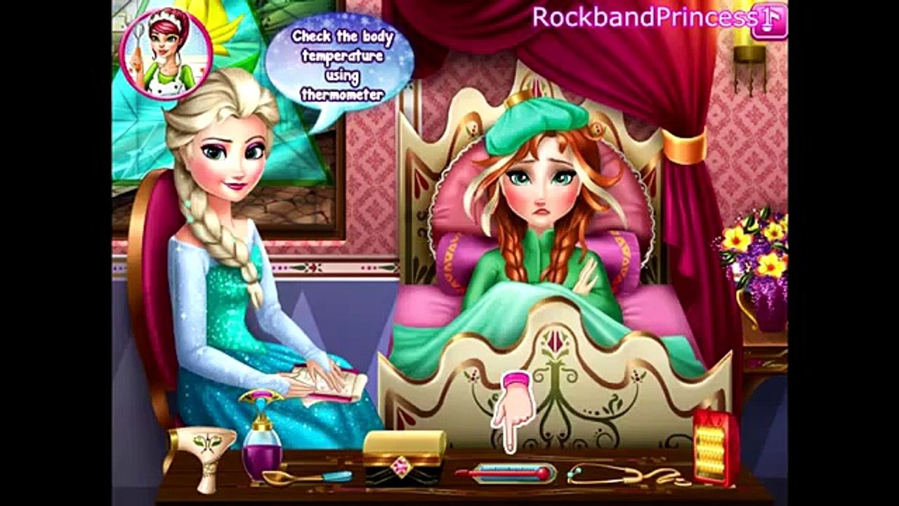 Disneys Princess Anna Frozen Flu Doctor Game