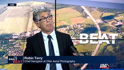 Israeli serial photography compagny maps land for cultivation