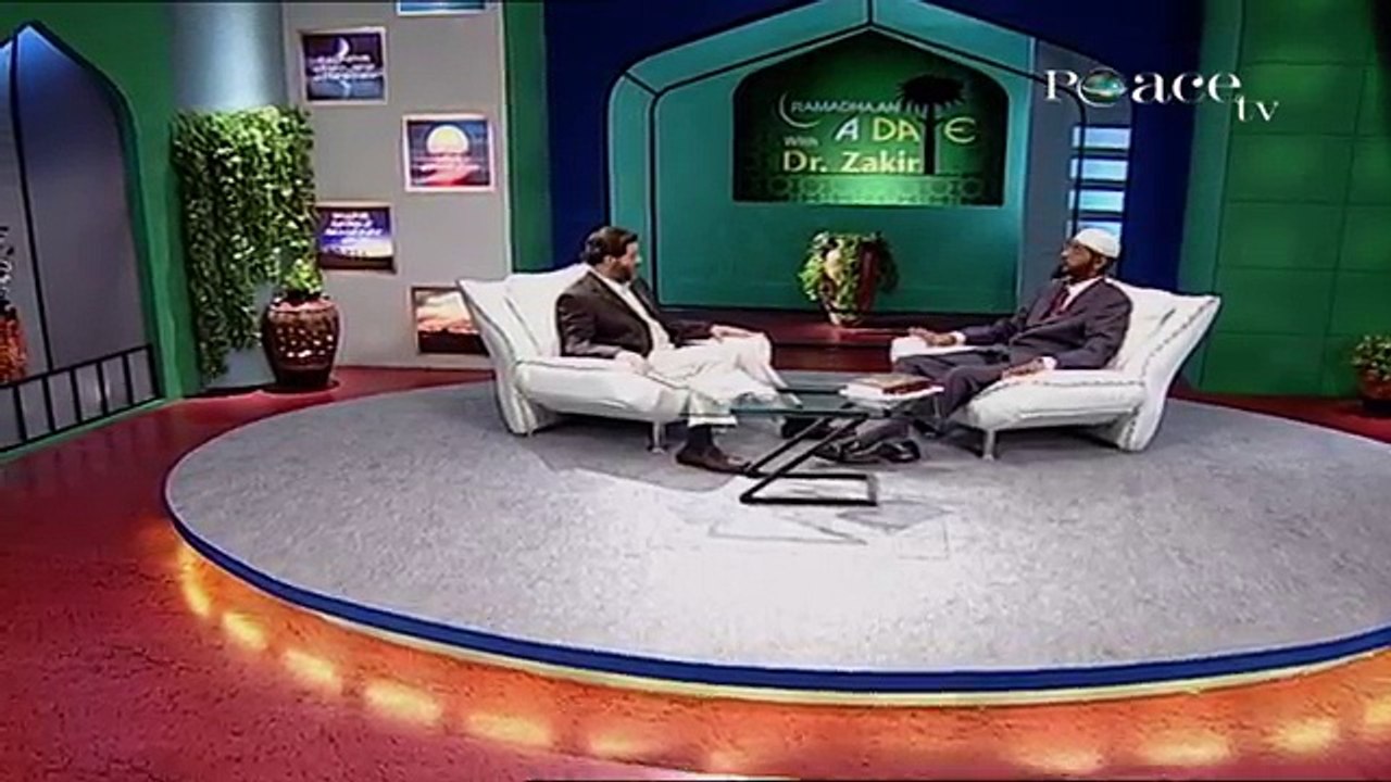 DR ZAKIR NAIK - WHY IS A WOMAN EXEMPTED FROM FASTING DURING HER MENSTRUATION OR POST NATAL BLEEDING-