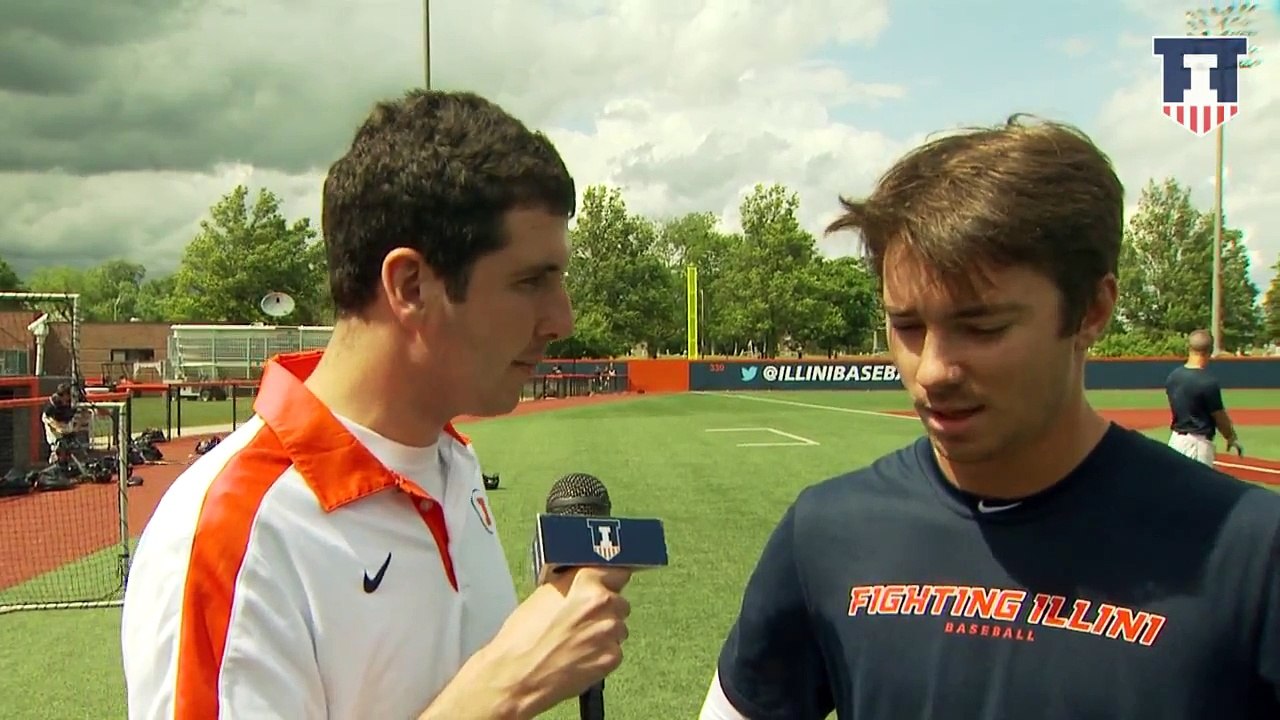 Illinois Baseball Casey Fletcher Post-Practice Interview 5/26/15