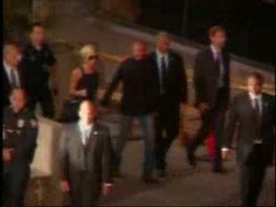 David Beckham arrives in the USA