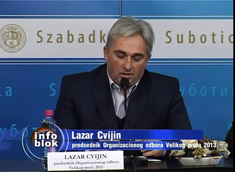 Veliko prelo biće održano 19.januara 2013. godine