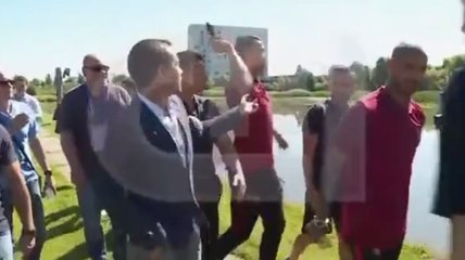 Euro 2016: irrité, Cristiano Ronaldo perd son sang-froid face à un journaliste