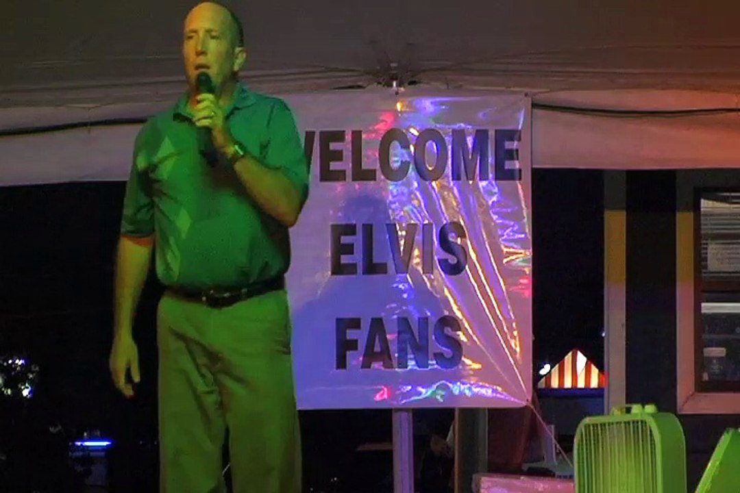 Danny Mccorkle sings 'Kentucky Rain' Elvis Week 2010