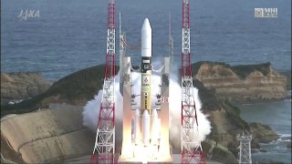 H-ⅡAロケット 29号が見えました ×1倍速*