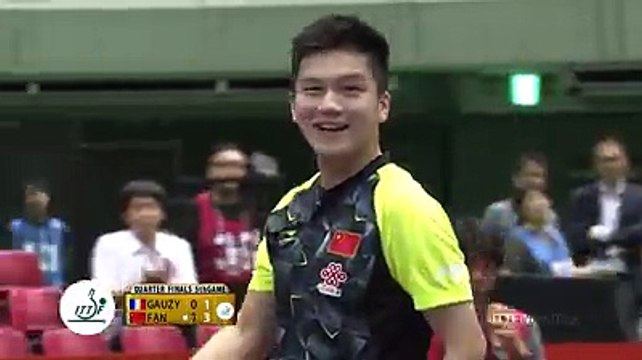 Un pongiste chinois réussit un coup imparable venu d'ailleurs